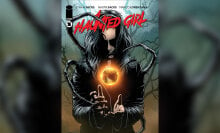 Cover of the first issue of the comic miniseries "A Haunted Girl."