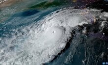 Satellite footage captures Hurricane Milton as is brews near Florida's West Coast