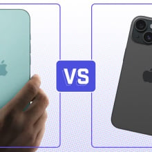 iPhone 16 vs. iPhone 15 versus image