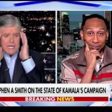 stephen a smith smirking at sean hannity