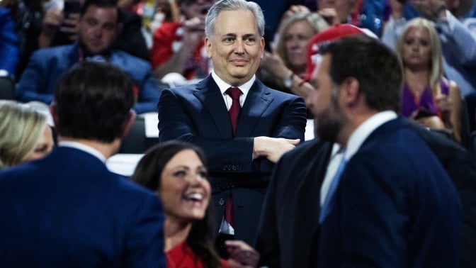 David Sacks at the Republican National Convention