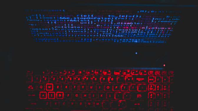 Dark keyboard