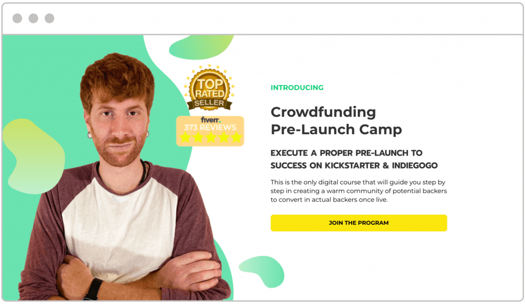 How Mattia Di Stasi grew his crowdfunding coaching business.