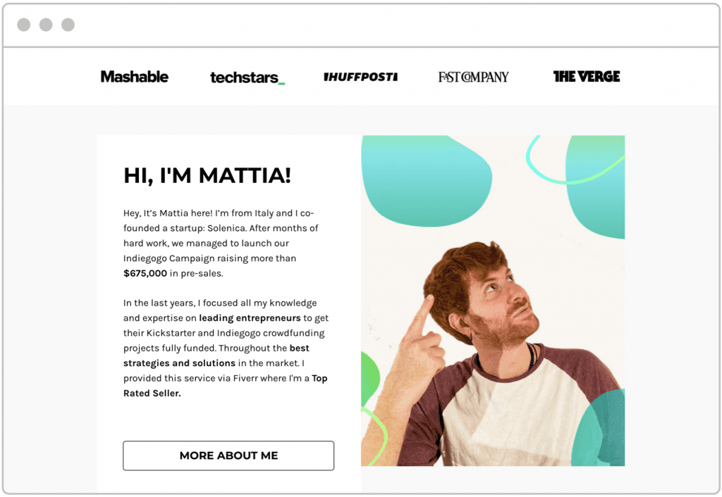 How Mattia Di Stasi grew his crowdfunding coaching business.