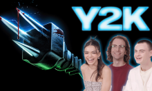 Y2K Kyle Mooney and Rachel Zegler