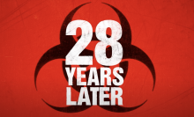 The logo for '28 Years Later'